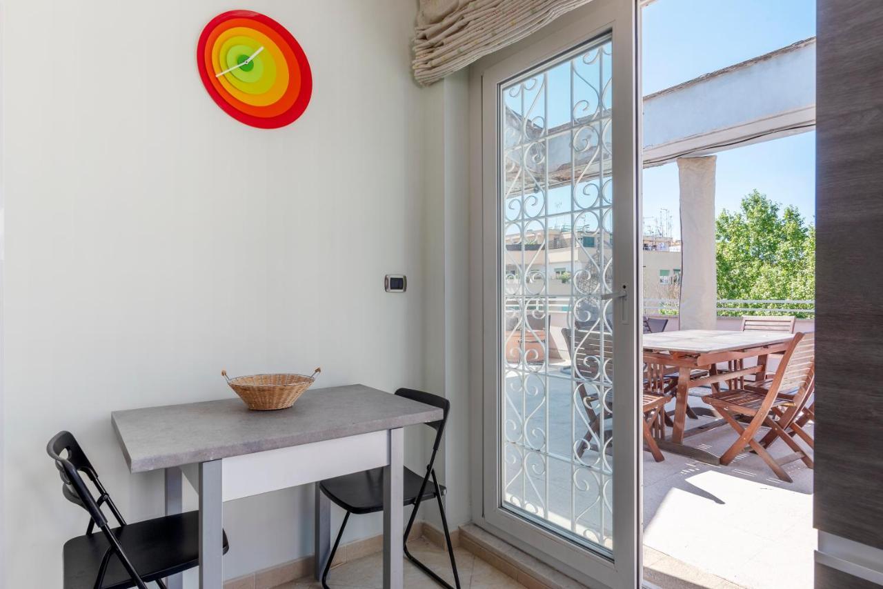 Piazza Bologna Terrace Apartment 로마 외부 사진